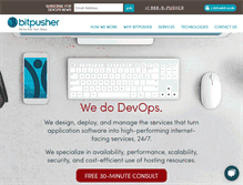 Tablet Screenshot of bitpusher.com
